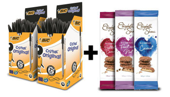 Bic Cristal Ballpoint Pen 1.0Mm Tip 0.32Mm Line Black Pack 50 X 2 Plus 3 Free Pa 2x8373632+0401300+0401299 Bic Cristal Ballpoint Pen 1.0Mm Tip 0.32Mm Line Black Pack 50 X 2 Plus 3 Free Pa 2x8373632+0401300+0401299