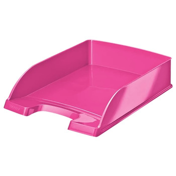 Leitz WOW Letter Tray Pink 52263023 52263023 Leitz WOW Letter Tray Pink 52263023 52263023