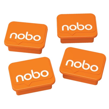 Nobo Magnets Orange 18x22mm 1905327 1905327 Nobo Magnets Orange 18x22mm 1905327 1905327