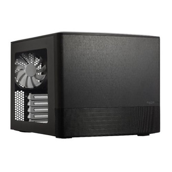 Fractal Design Node 804 Black Cube Case W/ Clear Window Micro Atx Brushed A FD-CA-NODE-804-BL-W