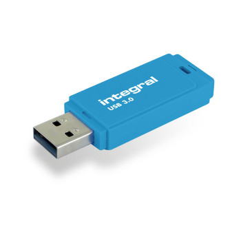 Integral INFD64GBNEONB3.0 64Gb Usb3.0 Drive Neon Blue INFD64GBNEONB3.0