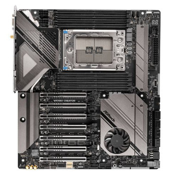 Asrock WRX80 CREATOR R2.0 Amd Wrx80 Swrx8 Eatx 8 Ddr4 Wi-Fi 6E Thunderbolt 4 Dua WRX80 CREATOR R2.0 Asrock WRX80 CREATOR R2.0 Amd Wrx80 Swrx8 Eatx 8 Ddr4 Wi-Fi 6E Thunderbolt 4 Dua WRX80 CREATOR R2.0
