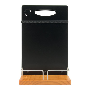 Securit Table Caddy Lacquered Wooden Base With Metal Framework Menu Holding Spac CAD-TE Securit Table Caddy Lacquered Wooden Base With Metal Framework Menu Holding Spac CAD-TE