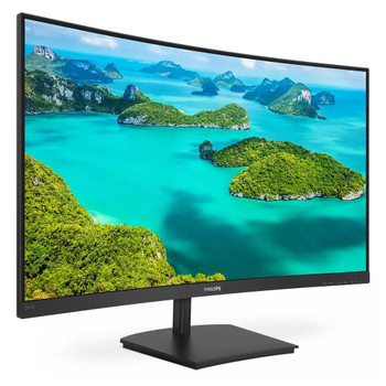 Philips 241E1sc 23.6" Widescreen Va W-Led Black Curved Monitor 1920X1080/4Ms/Vga 241E1SC/00