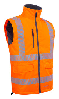 Beeswift Mens Bodywarmer Orange Size 4XL PBW65OR4XL