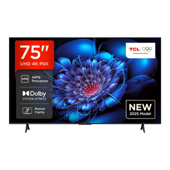 TCL C6K P6K- 4K HDR TV 190.5 cm 75" 3840 x 2160 pixels 4K Ultra HD LED Smart T 75P6K-UK TCL C6K P6K- 4K HDR TV 190.5 cm 75" 3840 x 2160 pixels 4K Ultra HD LED Smart T 75P6K-UK