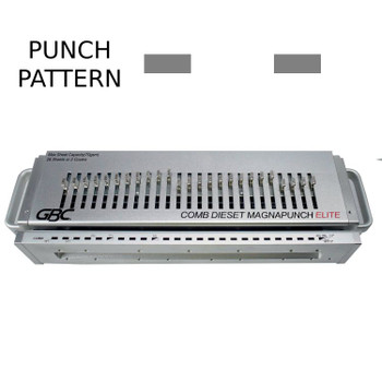 GBC 4410051 Interchangeable Comb Die Set 4410051 GBC 4410051 Interchangeable Comb Die Set 4410051