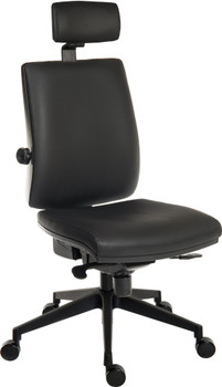 Teknik Office Ergo Plus Ergonomic Executive Operator Pu Office Chair With Headre 9700PU/R520