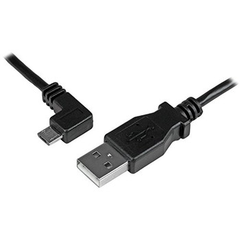 Startech.Com 1M A To Left Angle Micro Usb Cable USBAUB1MLA Startech.Com 1M A To Left Angle Micro Usb Cable USBAUB1MLA