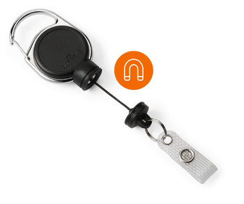 Durable Extra Strong Badge Reel With Snap Button Strap 60Cm Long With Metal Clip 832901