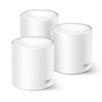 TP-Link AX1500 Mesh Wi-Fi 6 System 3 Pack DECO X1500(3-PACK)