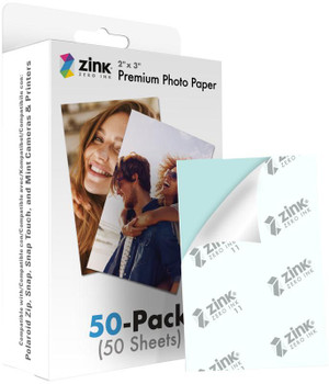 Polaroid ZINKPZ2X350 Zink Media 2X3" 20 Pack ZINKPZ2X350