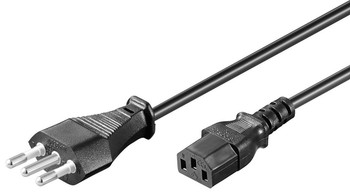 MicroConnect PE100418 Power Cord Italy - C13 1.8m PE100418