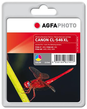 AgfaPhoto APCCL546CXL Ink Color rpl CL-546XL. 13.5ml APCCL546CXL