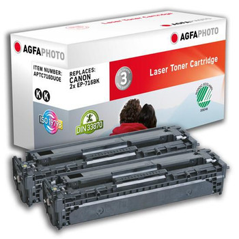 AgfaPhoto APTC716DUOE Toner 2x Black APTC716DUOE
