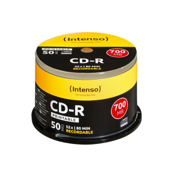Intenso 1801125 CD-R 700MB / 80min printable 1801125