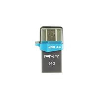 PNY FDI64GOTGOU3G-EF DUO-LINK OTG OU3 64GB USB3.0 FDI64GOTGOU3G-EF