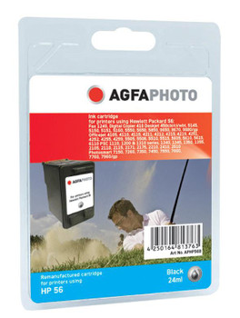 AgfaPhoto APHP56B Ink Black HP No. 56 APHP56B