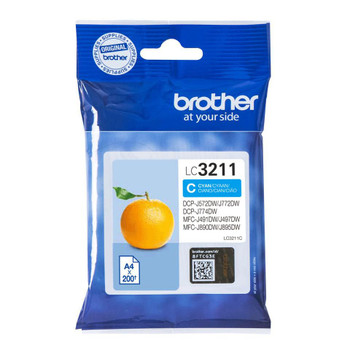 Brother LC3211C LC3211C Cyan - 200 pages LC3211C