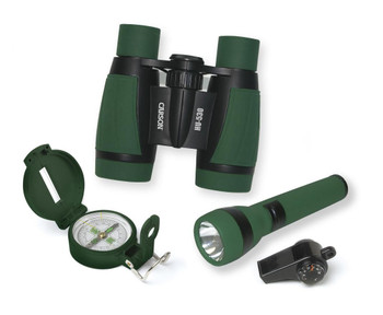 Carson HU-401 Adventurepak Binocular Green HU-401
