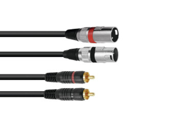 Omnitronic 3022522D Audio Cable 3 M 2 X Xlr 3022522D