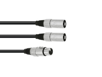 Omnitronic 30225204 Audio Cable 1 M Xlr 3-Pin 2 30225204