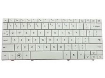 HP 537753-BB1 KEYBOARD  MINI500  WHITE  HE 537753-BB1