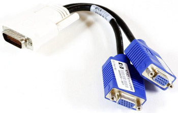 Hewlett Packard Enterprise 463023-001-RFB DMS-59 Dual VGA Adapter 19CM 463023-001-RFB