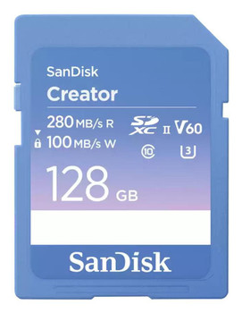 Sandisk SDSDXEP-128G-GNCIS Creator 128 Gb Sdxc Uhs-Ii SDSDXEP-128G-GNCIS