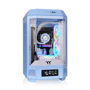 ThermalTake CA-1Z9-00SFWN-00 The Tower 250 Hydrangea Blue CA-1Z9-00SFWN-00