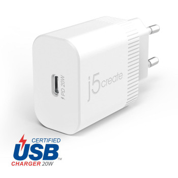 j5create JUP1420-EN Jup1420 20W Pd Usb-C� Wall JUP1420-EN