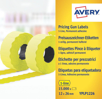 Avery YPLP1226 Self-Adhesive Label Price Tag YPLP1226
