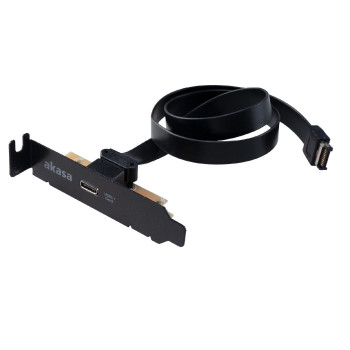 Akasa AK-CBUB37-50L Low Profile Pci Bracket Cable AK-CBUB37-50L