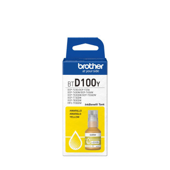 Brother BTD100Y Printer Ink Refill Original BTD100Y