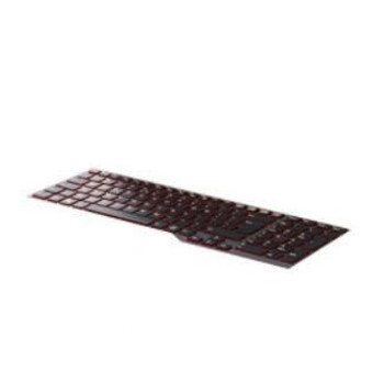 Fujitsu FUJ:CP664301-XX Keyboard Black/Red ICELANDIC FUJ:CP664301-XX