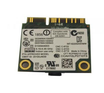 Fujitsu FUJ:CP628720-XX WLAN MODUL INTEL 62205AN.HMWG FUJ:CP628720-XX