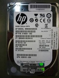 HP 632142-001-RFB 500GB 7.2KRPM 2.5" SATA 632142-001-RFB