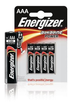 Energizer E300132600 Batterie Alkaline Power -AAA E300132600