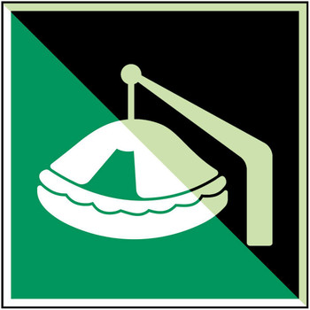 Brady E/E039/NT-SA-PHOLUMB-200X200/1-B Davit-launched liferaft - ISO E/E039/NT-SA-PHOLUMB-200X200/1-B