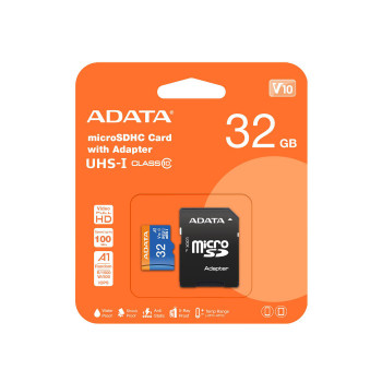 ADATA AUSDH32GUICL10A1-RA1 32GB UHS-I CL10 A1 V10 AUSDH32GUICL10A1-RA1