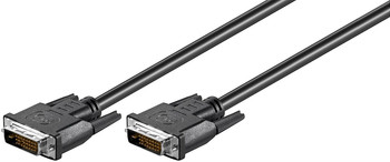 MicroConnect MONCC2 DVI-D 24+1-pin 2m M-M Black MONCC2