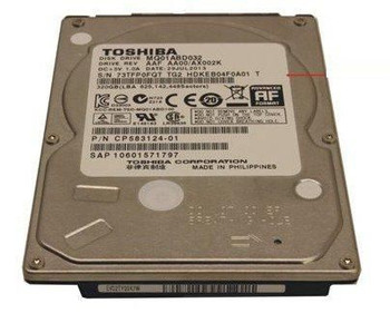 Fujitsu FUJ:CP583124-XX HDD 320GB SATA2-5 5 4K/TOS FUJ:CP583124-XX
