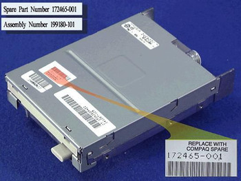 HP 172465-001-RFB 1.44 MB Diskette Drive 172465-001-RFB