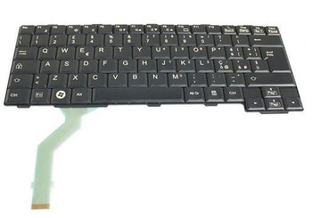 Fujitsu FUJ:CP603204-XX Keyboard Black ENGLISH FUJ:CP603204-XX