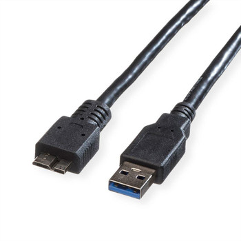 Roline 11.02.8877 USB3.2 Gen1 Cable. A - Micro 11.02.8877