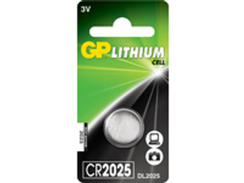 GP Batteries CR2025 1-P GP LITHIUM BUTTON CELL CR2025 2183