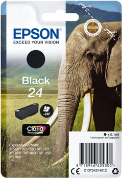 Epson C13T24214012 XP750/850 Black Ink Cartridge C13T24214012