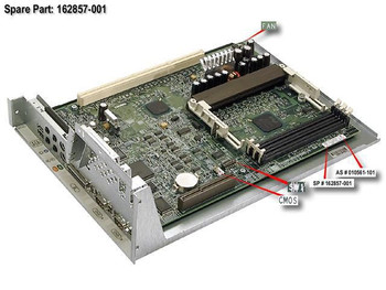 HP 162857-001-RFB System Board 440BX Chipset 162857-001-RFB