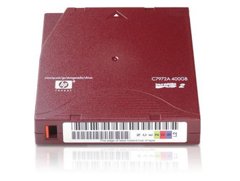 Hewlett Packard Enterprise C7972A Media Tape LTO2 400GB C7972A