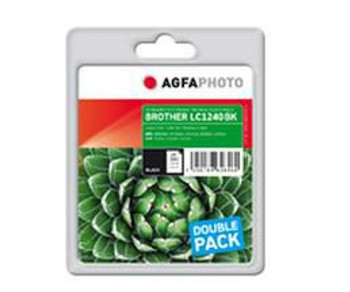 AgfaPhoto APB1240BDUOD Ink BK. rpl LC-1240BK TwinPack APB1240BDUOD